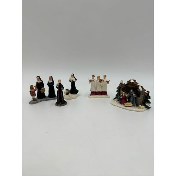 Vintage Lemax Holiday Village Miniature Sets - Picture 1 of 4